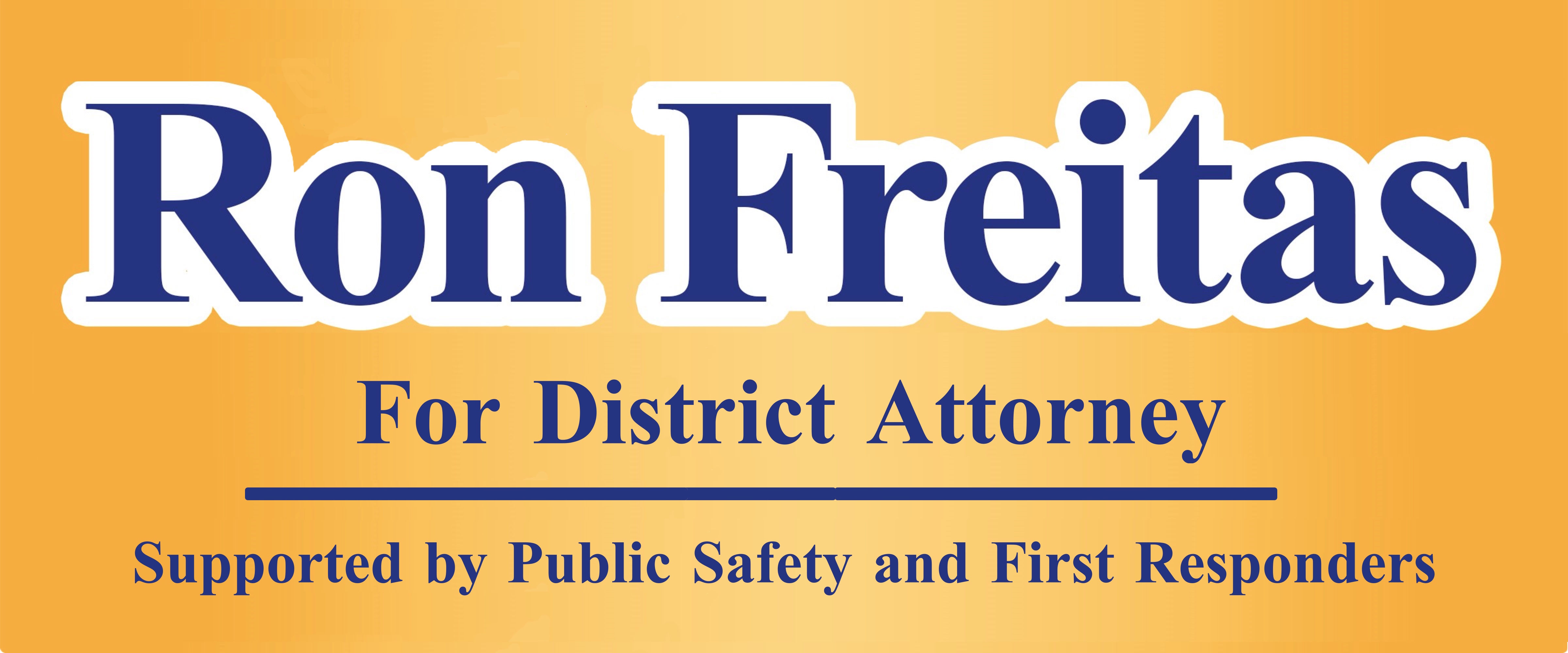 Ron Freitas for District Attorney 2022